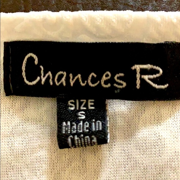 Chances R White Blouse - Picture 6 of 7